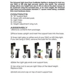 SunBlaster 36-inch NanoTech Light And Stand Kit -Park Seed® Shop 39164 5